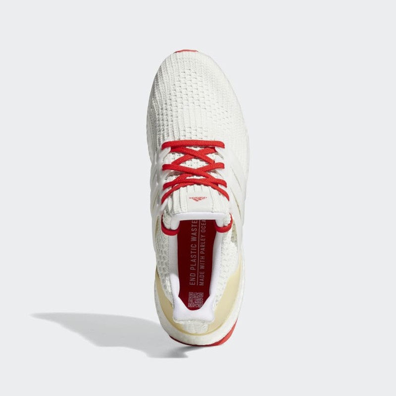 Adidas ultra boost 4.0 chalk white active outlet red